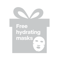 Free hydrating masks