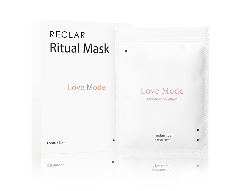 Mascarilla Ritual Reclar Love Mode 5 piezas